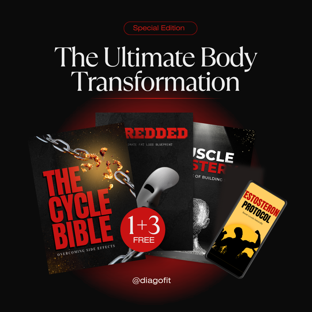 Exclusive 4-in-1 eBook bundle on steroids, muscle building, fat loss, and testosterone optimization — instant PDF download